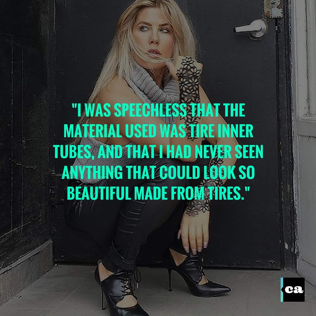 Chic Made Consciously Introduces The World To Tire Tube Fashion