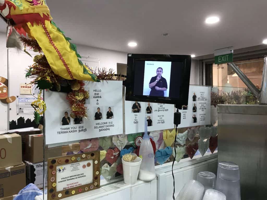 Sign language instructions