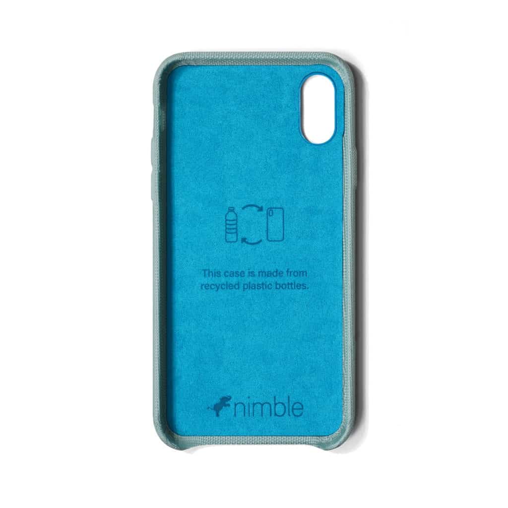 iPhone case made from recycled plastic bottles