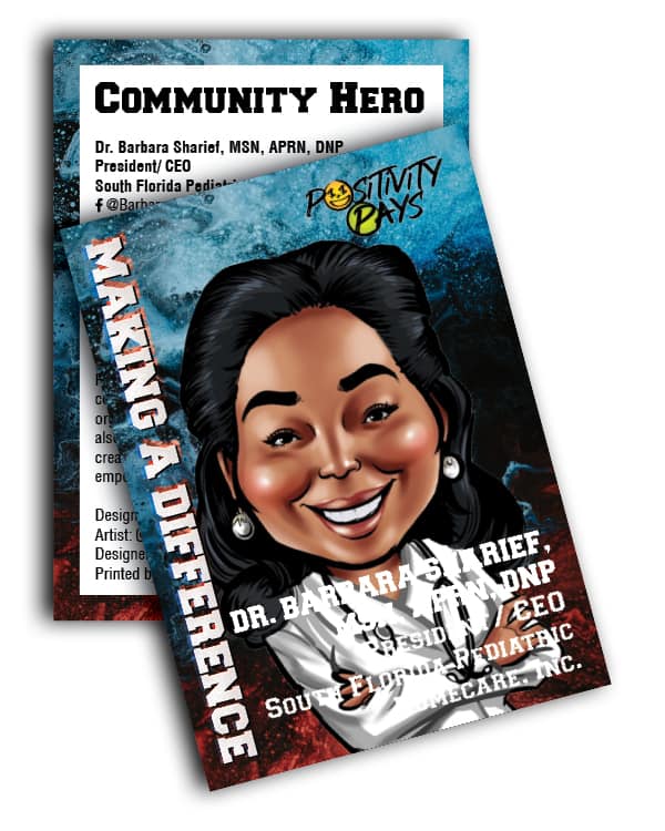 Barbara Sharief Trading Card