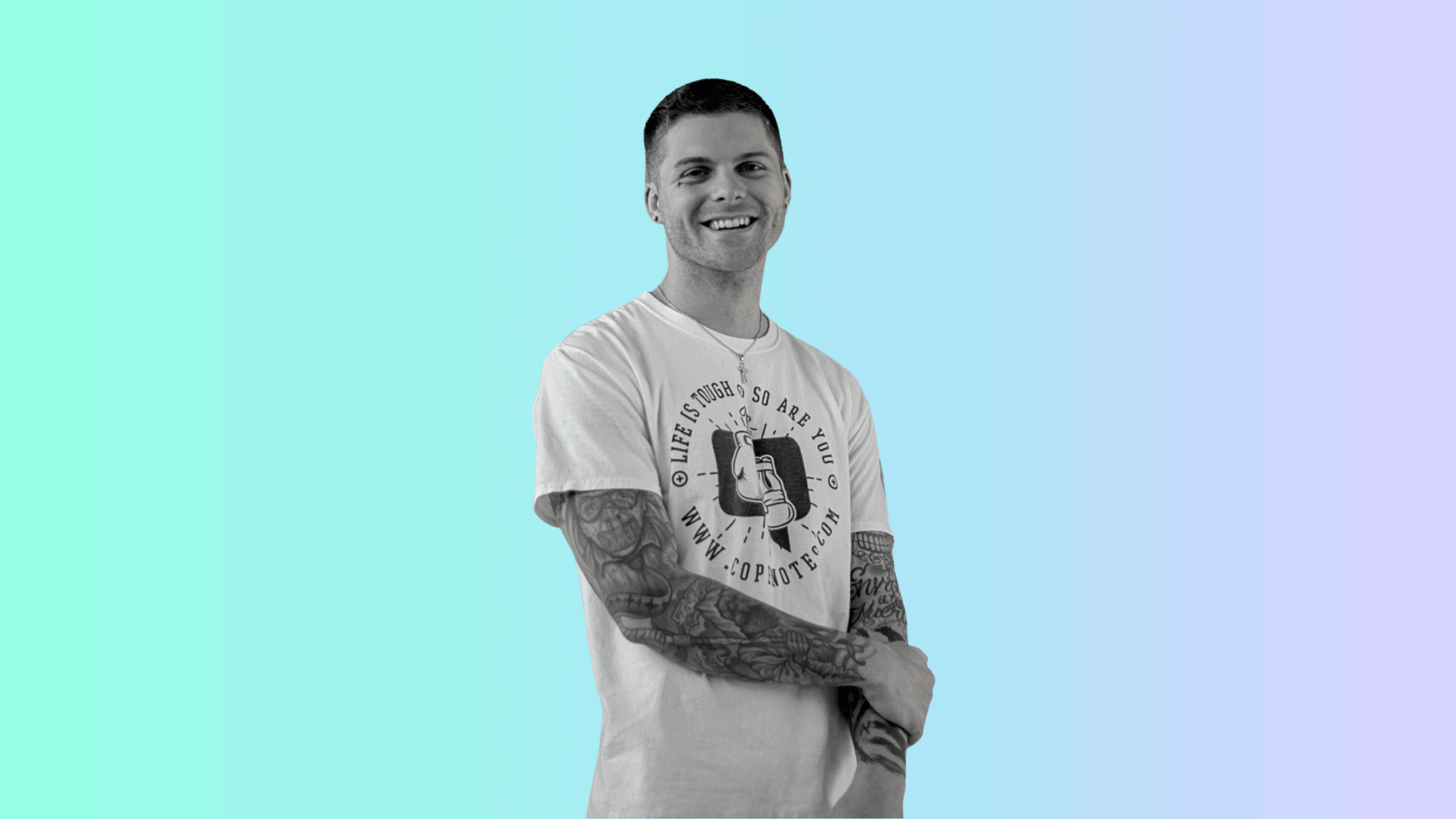 Cope Notes founder Johnny Crowder