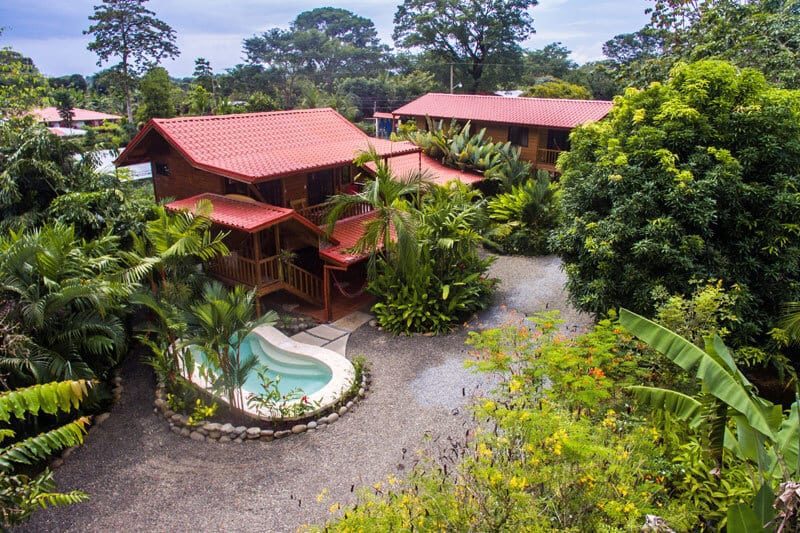 The Bodhi Surf + Yoga Lodge from Above