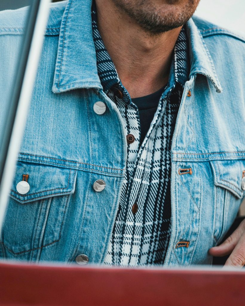 outerknown denim shirt