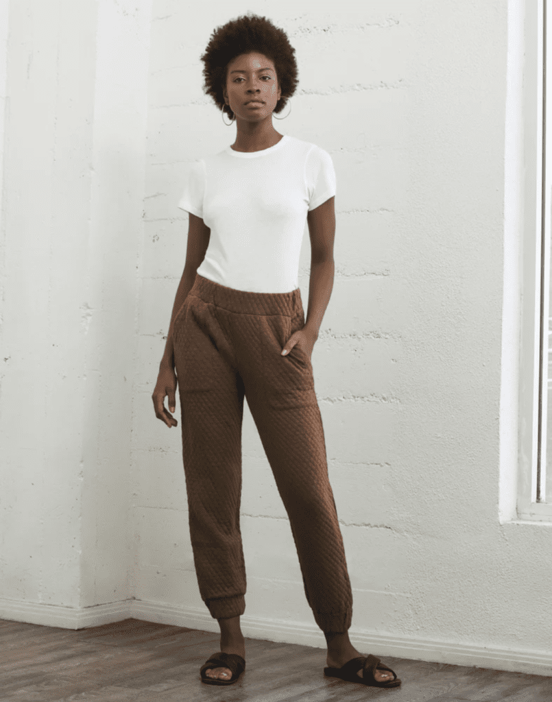 Quilted Jogger from WVN