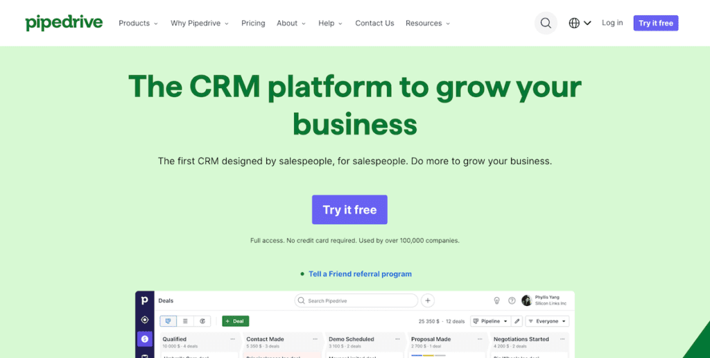 Pipedrive CRM