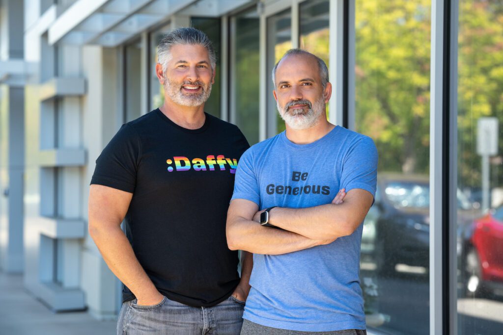 Daffy Founders - Adam Nash and Alejandro Crosa