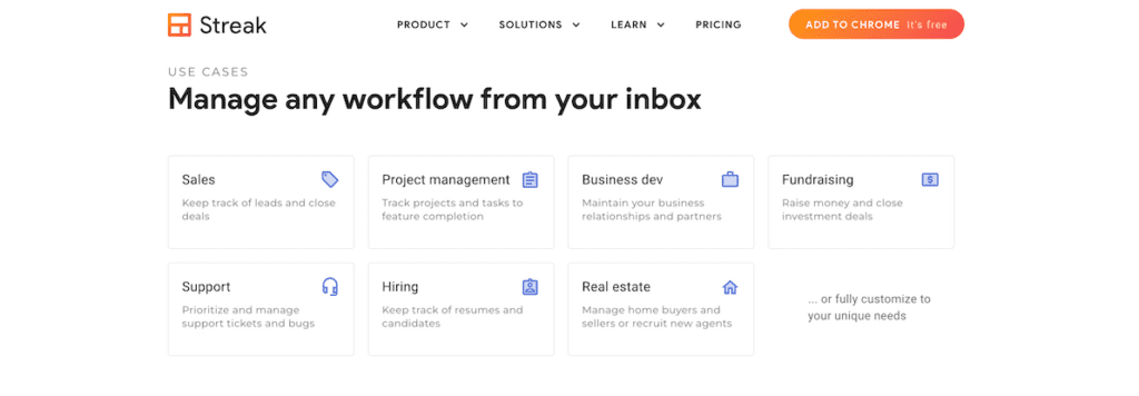 Streak - CRM for Gmail