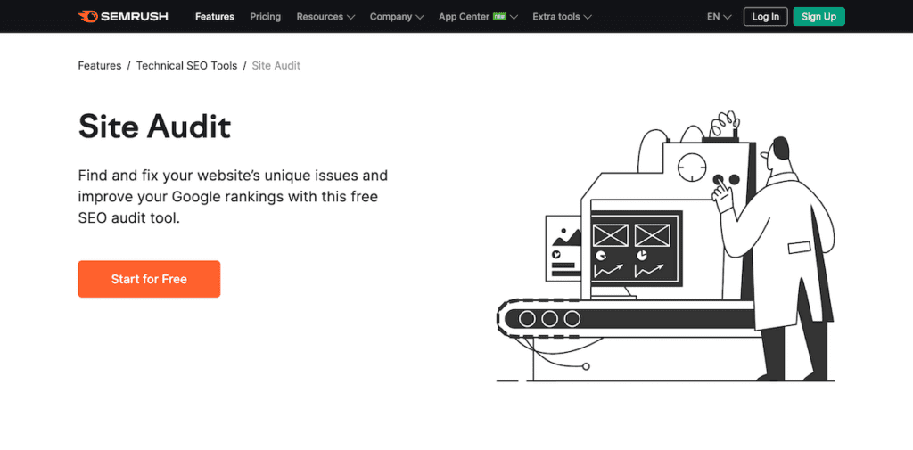SEMrush - Site Audit