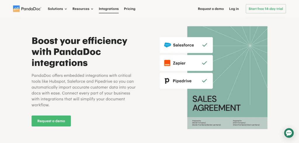 PandaDoc Integration Capabilities