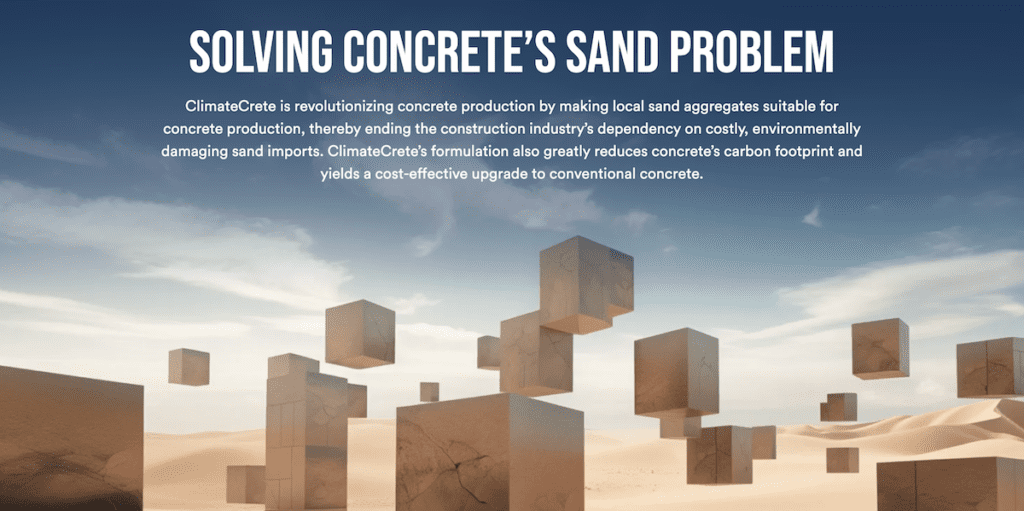 The ClimateCrete Innovation