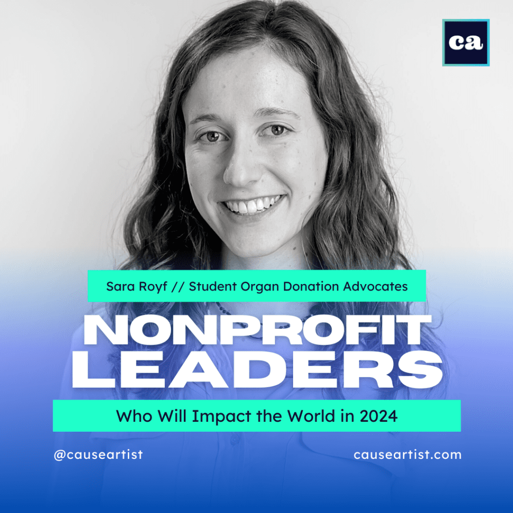 Sara Royf // Student Organ Donation Advocates