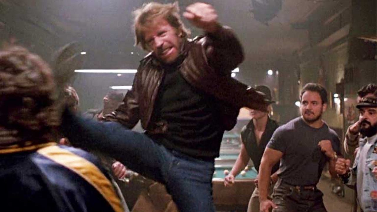 May 1985's got Chuck Norris, Rambo, Richard Pryor, and GYMKATA. What more could you want?