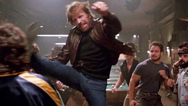 May 1985's got Chuck Norris, Rambo, Richard Pryor, and GYMKATA. What more could you want?