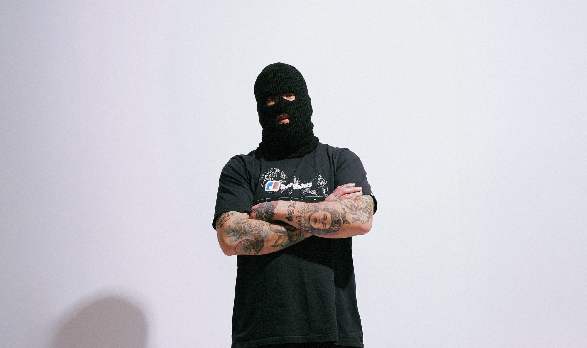 ‘Guinness is my Yakult’: Artist Melville the Third is the faceless face of lad culture