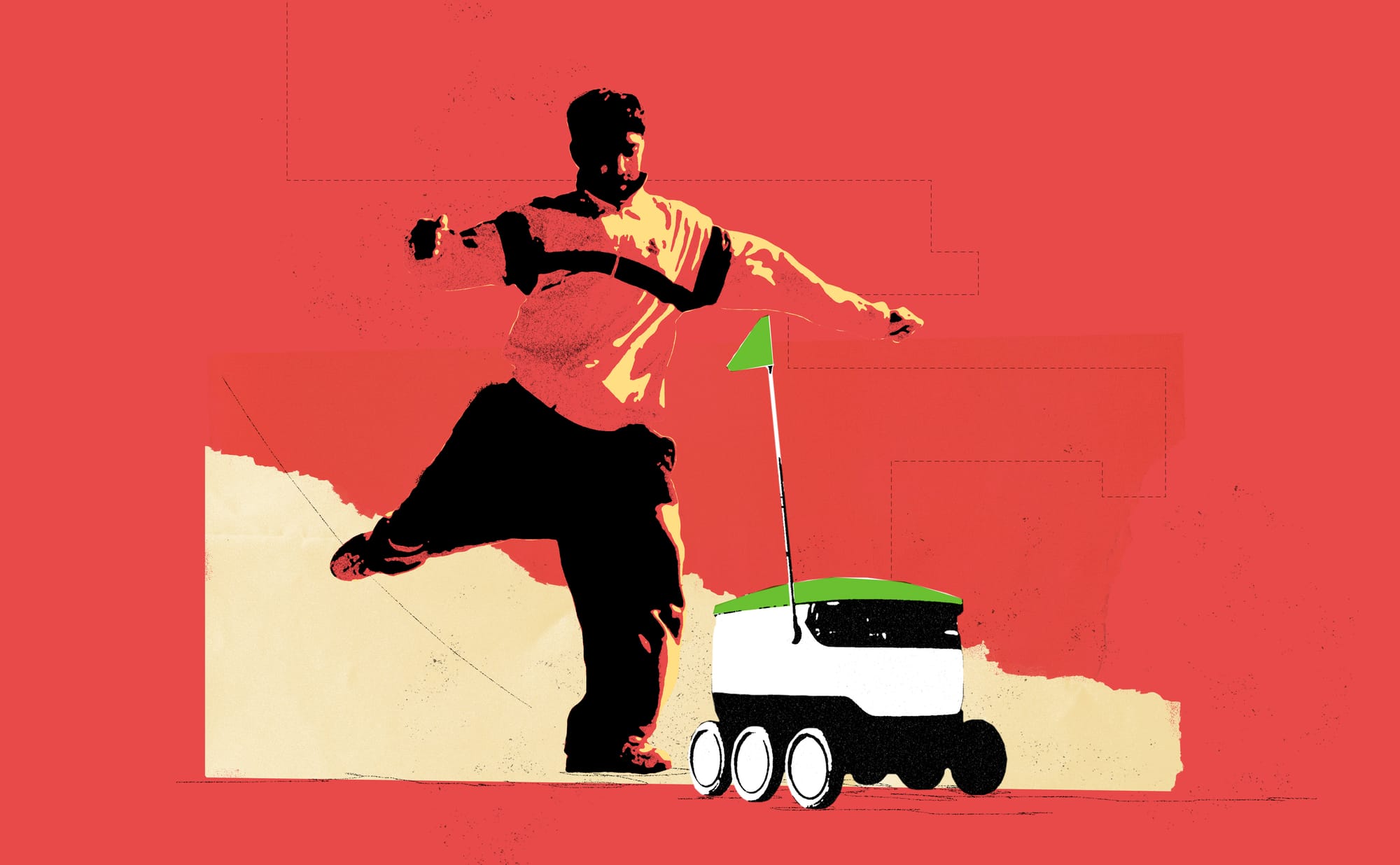 Robot wars are raging in Meersbrook