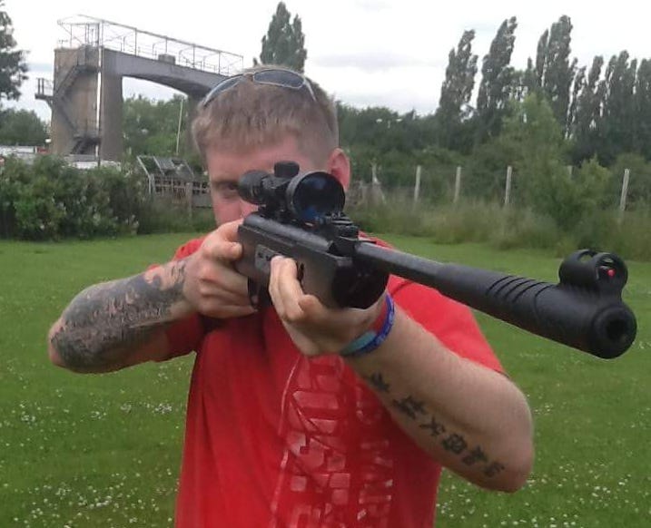 The ‘Steel City Lad’ with ties to a banned neo-Nazi organisation