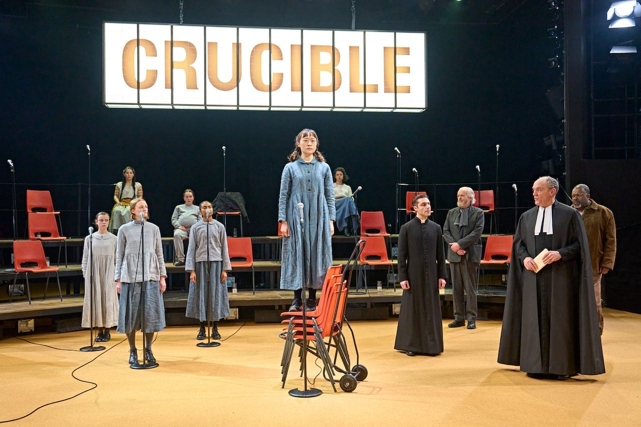 'The Crucible' at the Crucible is all thrills, no frills — in the best possible way