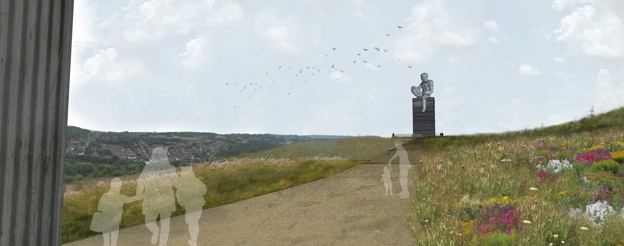 What happened to South Yorkshire's Angel of the North?