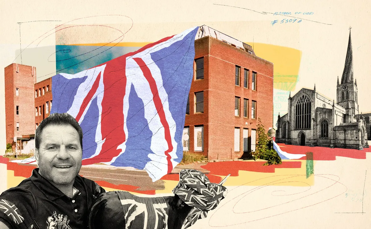 James Holmes has bought a truly massive Union Jack. Will he be able to hang it up?