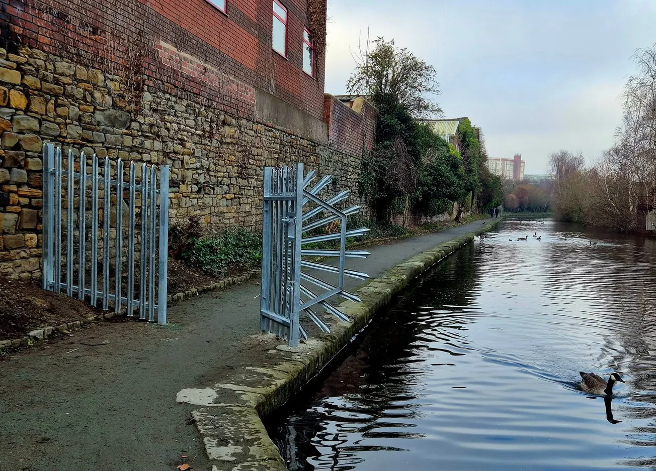 Anger over canal towpath closure