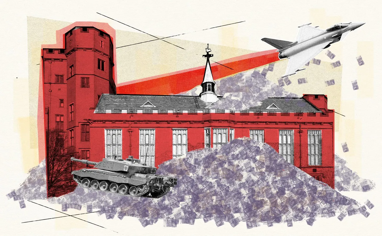 The University of Sheffield has officially tied its fortunes to war. Is there a moral question to answer?