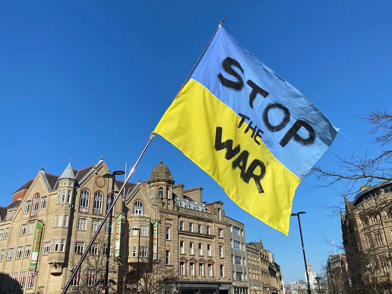 Sheffield stands with Ukraine: ‘I am shocked to see so many people here’