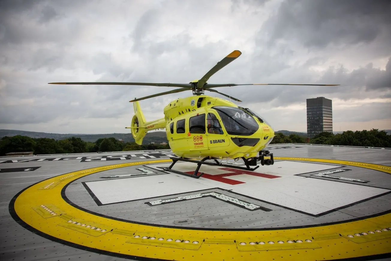 Lift off at Sheffield Children’s Hospital 🚁