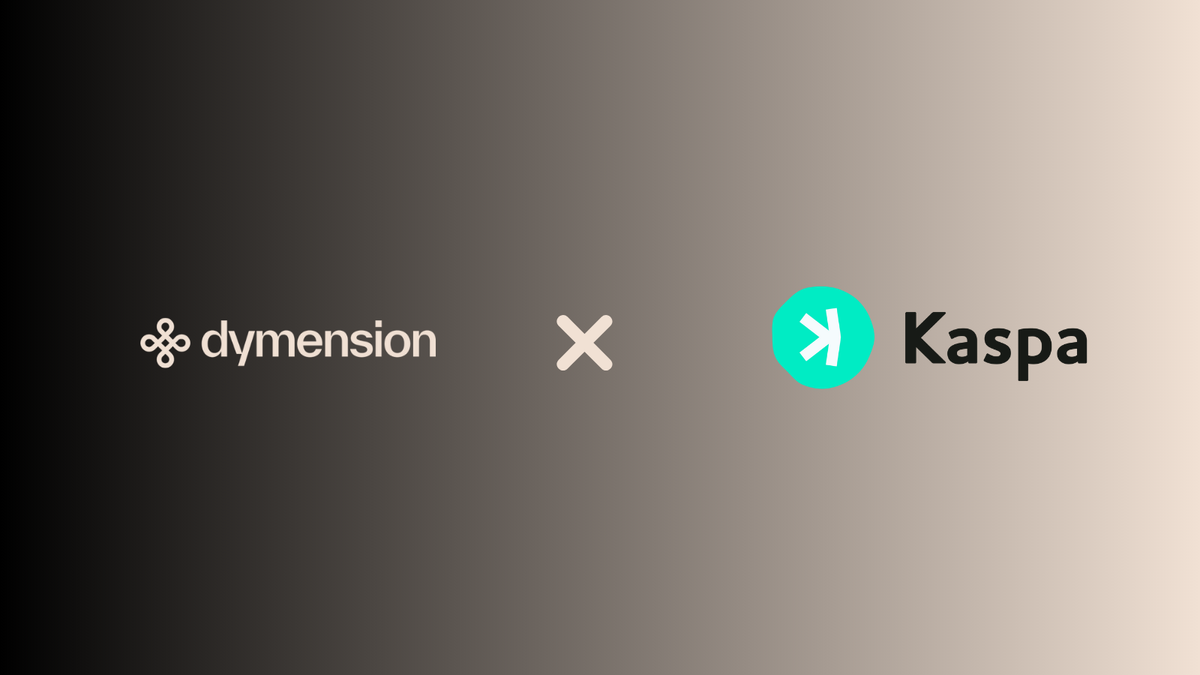 Kaspa Meets Dymension