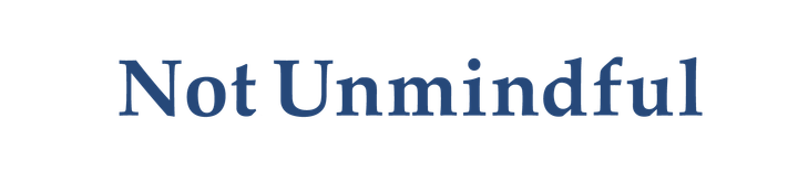Not Unmindful wordmark.