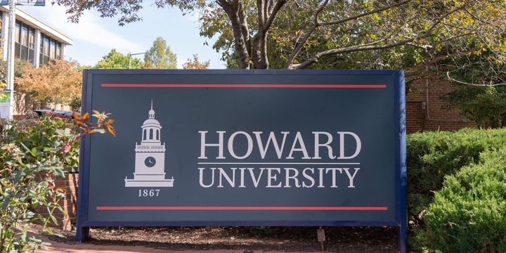 Howard University sign.