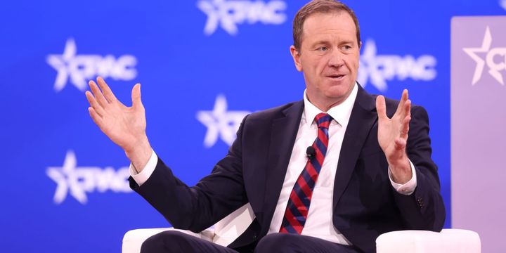 Sen. Eric Schmitt speaks at CPAC