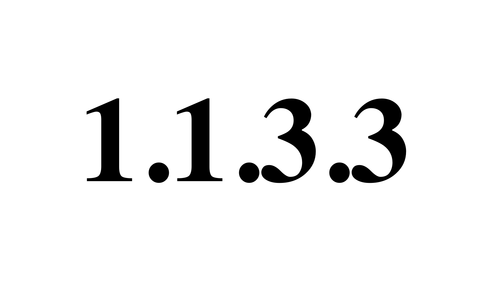 1.1.3.3. Comparability Is Not Identity