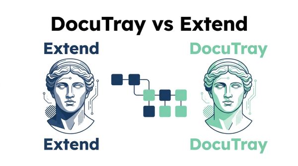 DocuTray vs Extend AI: pipeline listo vs plataforma flexible