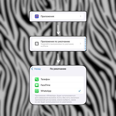 Теперь WhatsApp можно назначить приложением по умолчанию для звонков и сообщений на iPhone