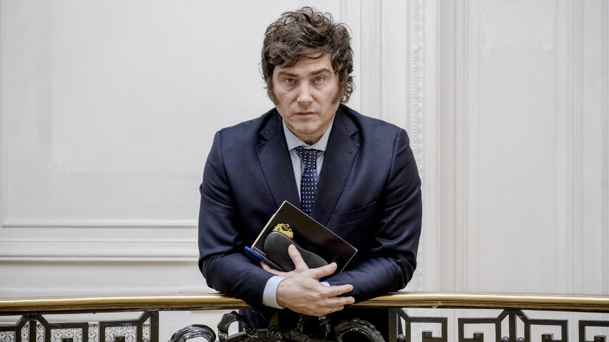 Javier Milei im Porträt: Der Provokateur aus Argentinien in Deutschland |  FAZ