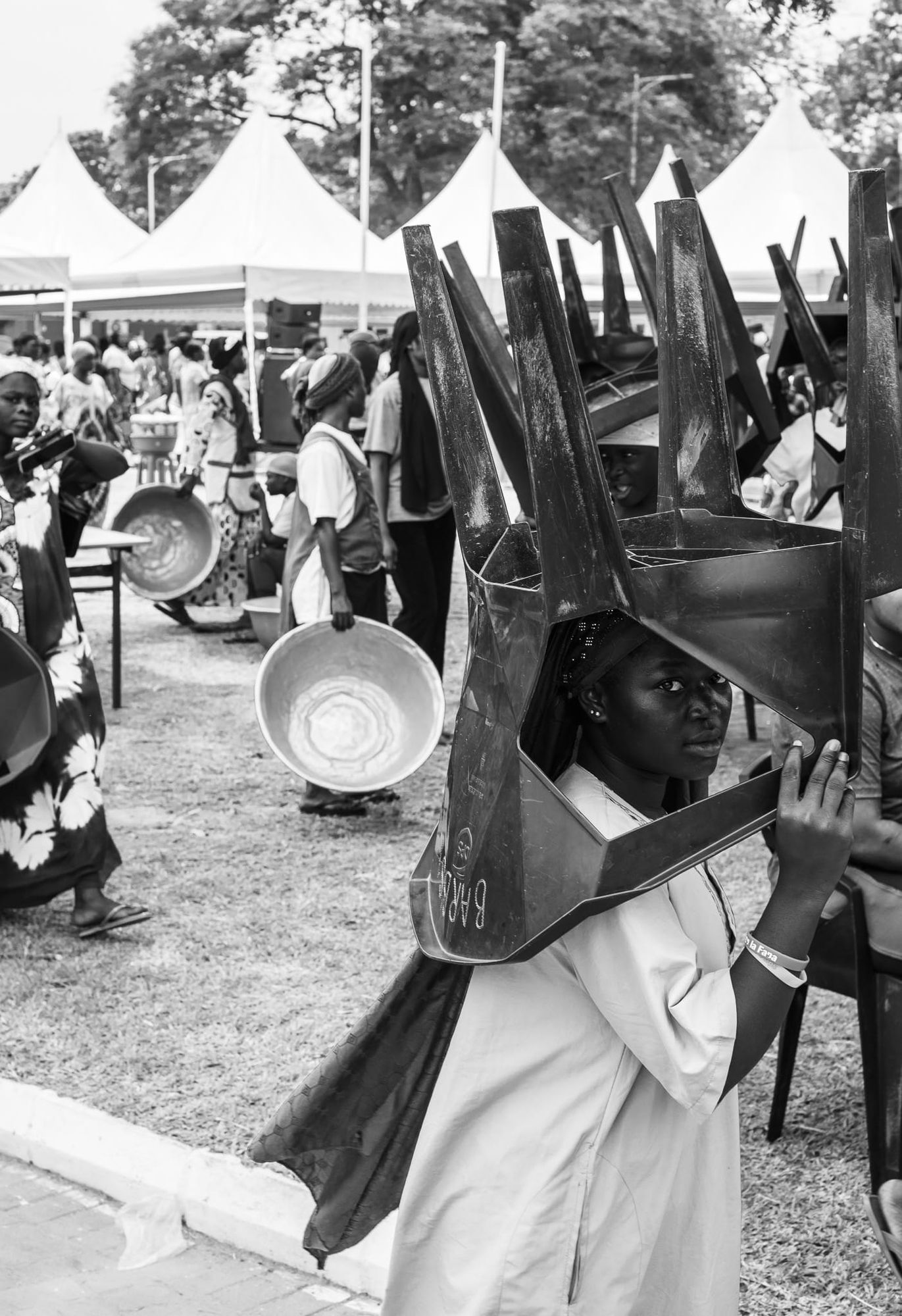 Plastic chairs #moments