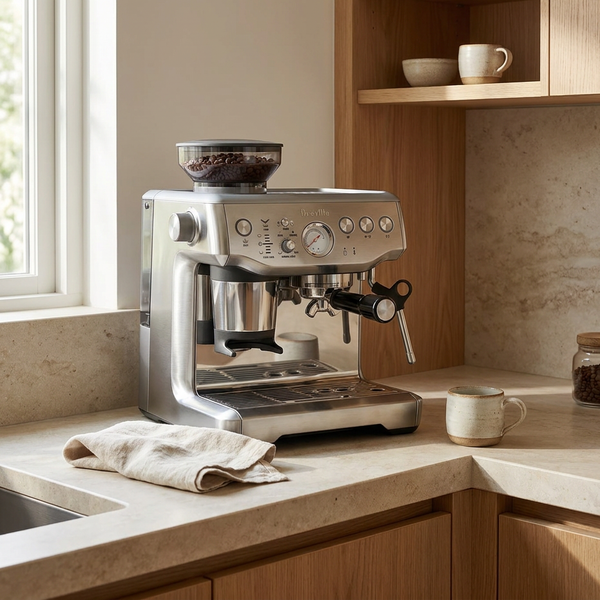 The Espresso Machine That Belongs on Your Counter, Not in a Cabinet