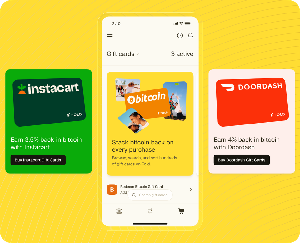 How to use gift cards to stack sats