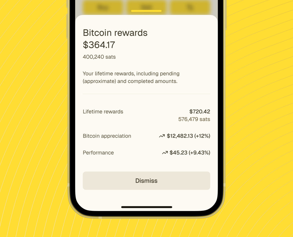 How Fold's rewards work