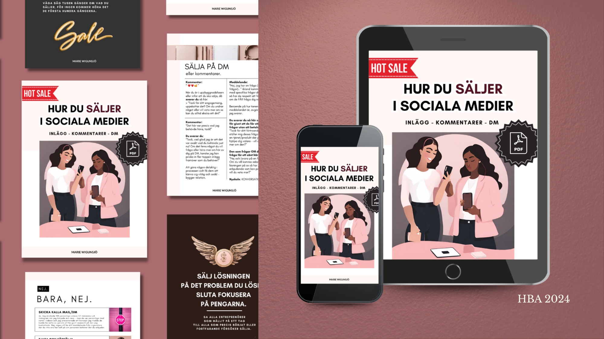 Hur du säljer i sociala medier - PDF/Workbook.