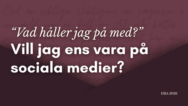“Hur hamnade jag här?”
