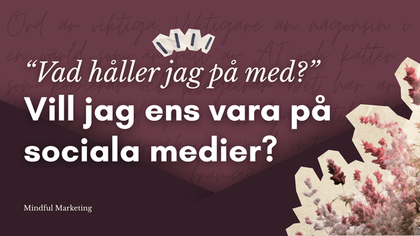 “Hur hamnade jag här?”