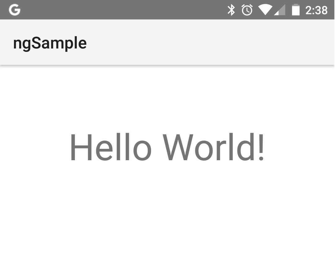 Hello World!