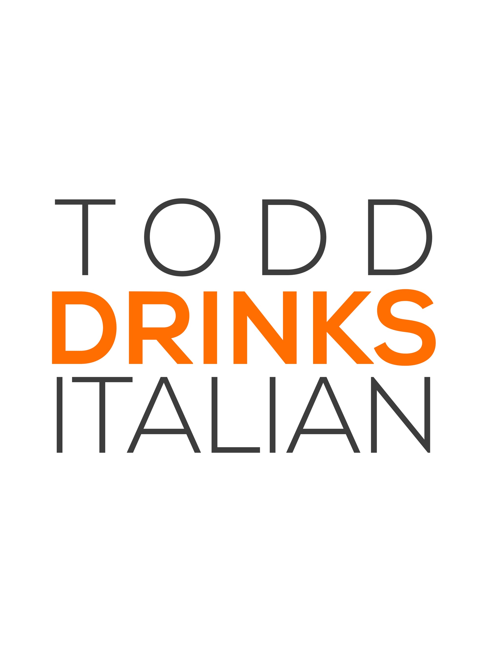 Todd Drinks Italian Logo