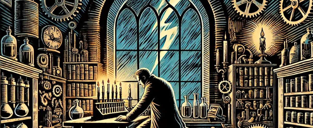 Image of Frankenstein for a reader's guide for the book for the wild gentleman book club