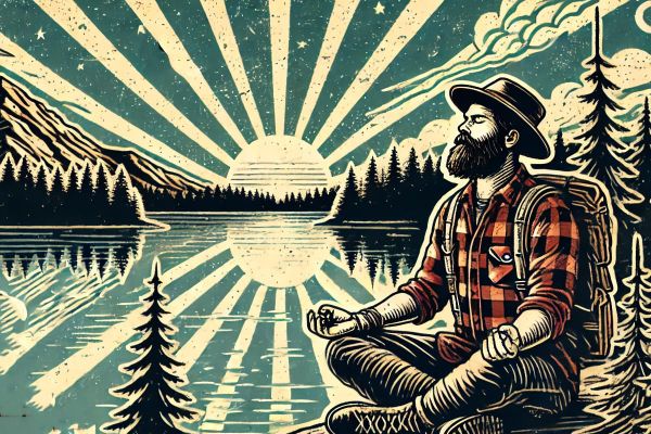 the wild gentleman meditates