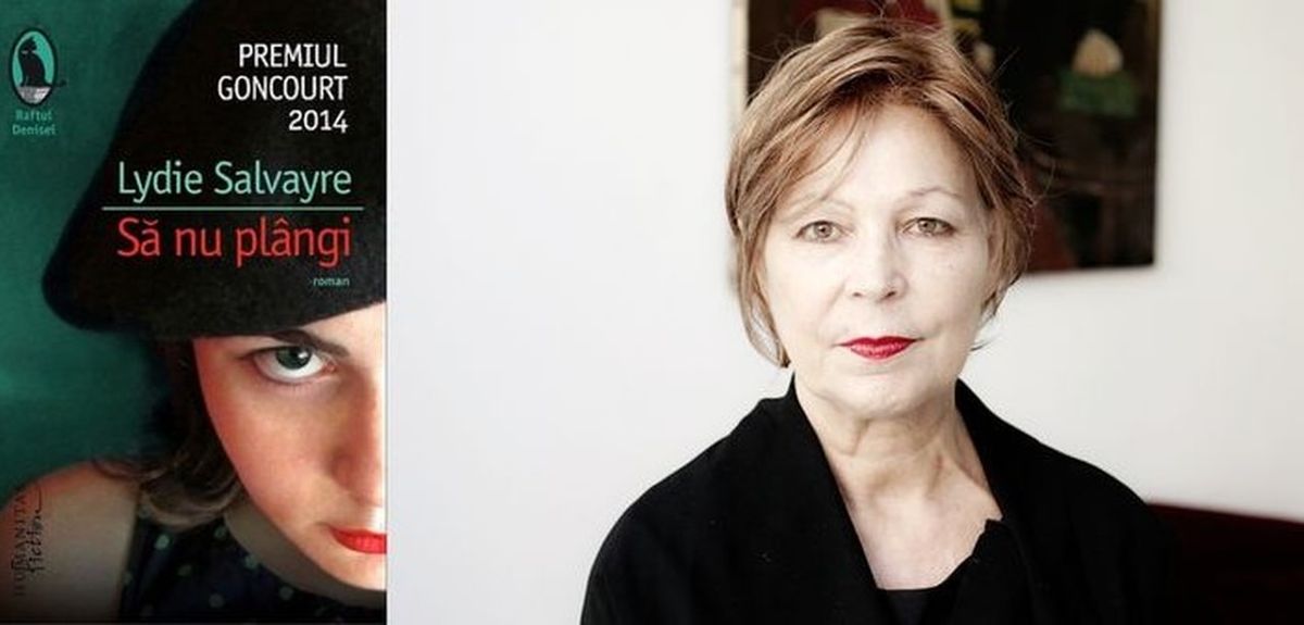 Événement littéraire à Bucarest: entretien avec Lydie Salvayre à l'occasion de la parution en roumain de son roman «Pas pleurer»