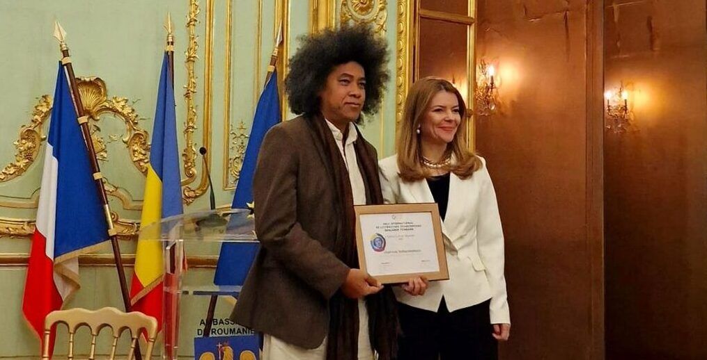 Prix Benjamin Fondane de la poésie 2023 - Jean-Luc Raharimanana : «La poésie me sauve du désespoir de la lucidité car elle crée du beau, et elle se partage, elle se transmet»