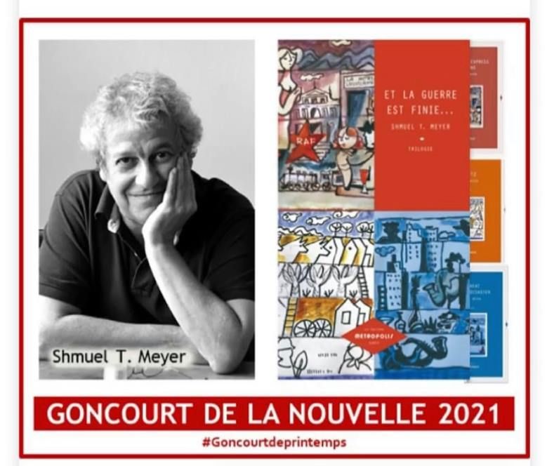 Interview. Shmuel T. Meyer : Prix Goncourt de la nouvelle 2021