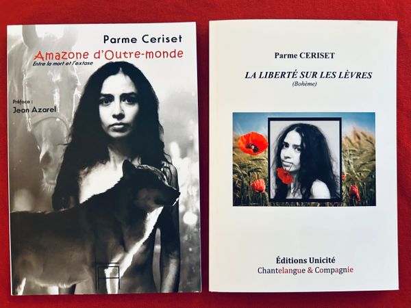 Octobre 2025 : Parme Ceriset - deux recueils de poésie